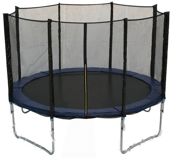 Покупка товаров в Беларуси, рассрочка, кредит, лизинг, оплата частями на platipotom.by, удобная доставка - фото батут sundays favorite 12ft (синий, с сеткой, с лестницей) 