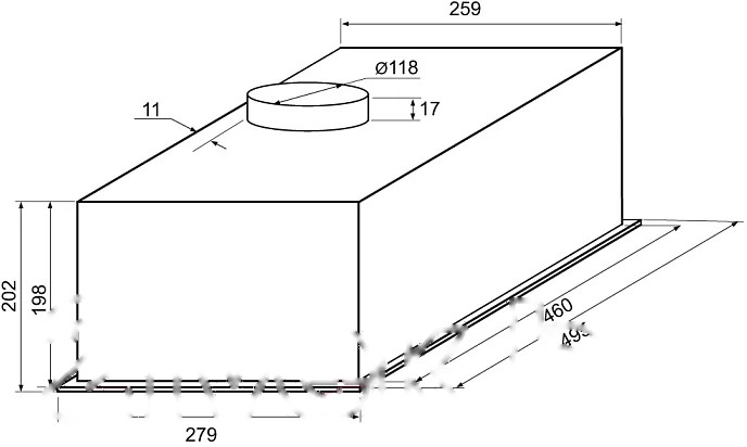 Покупка товаров в Беларуси, рассрочка, кредит, лизинг, оплата частями на platipotom.by, удобная доставка - фото вытяжка скрытая krona wermut 500 dn pb / ка-00007184 (белый) 