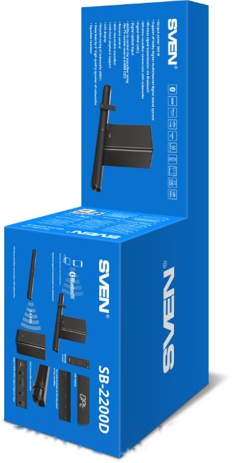 Покупка товаров в Беларуси, рассрочка, кредит, лизинг, оплата частями на platipotom.by, удобная доставка - фото звуковая панель (саундбар) sven sb-2200d 