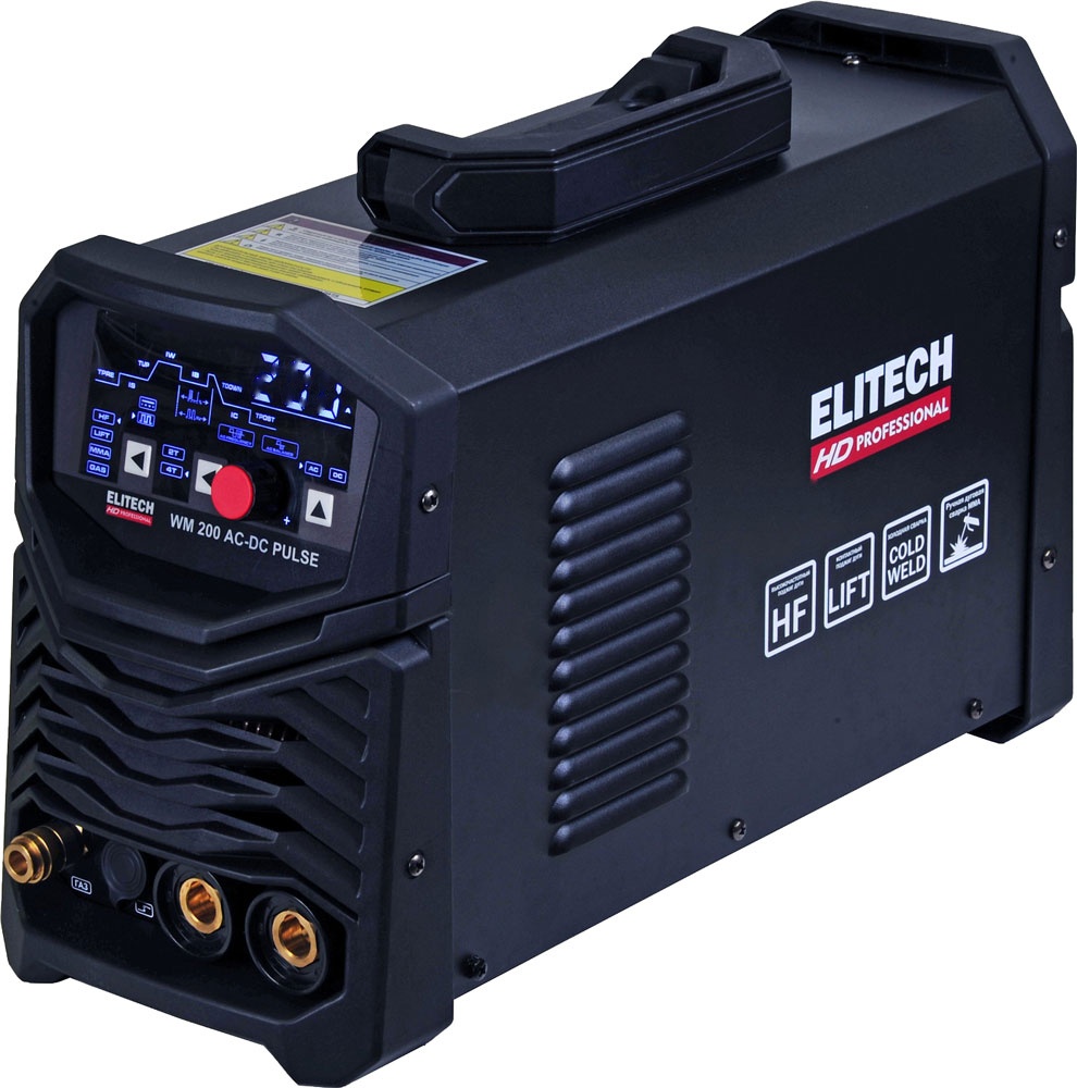 Покупка товаров в Беларуси, рассрочка, кредит, лизинг, оплата частями на platipotom.by, удобная доставка - фото полуавтомат сварочный elitech wm 200 ac-dc pulse / 204476 