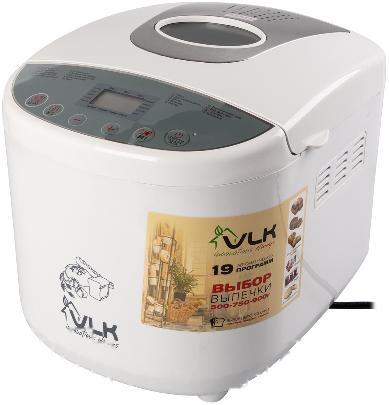 Покупка товаров в Беларуси, рассрочка, кредит, лизинг, оплата частями на platipotom.by, удобная доставка - фото хлебопечка vlk palermo 5200 (белый) 