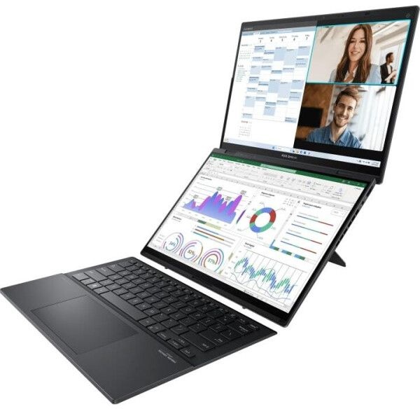 Покупка товаров в Беларуси, рассрочка, кредит, лизинг, оплата частями на platipotom.by, удобная доставка - фото ноутбук asus zenbook duo oled ux8406ma-ql182w (90nb12u1-m00ra0) 