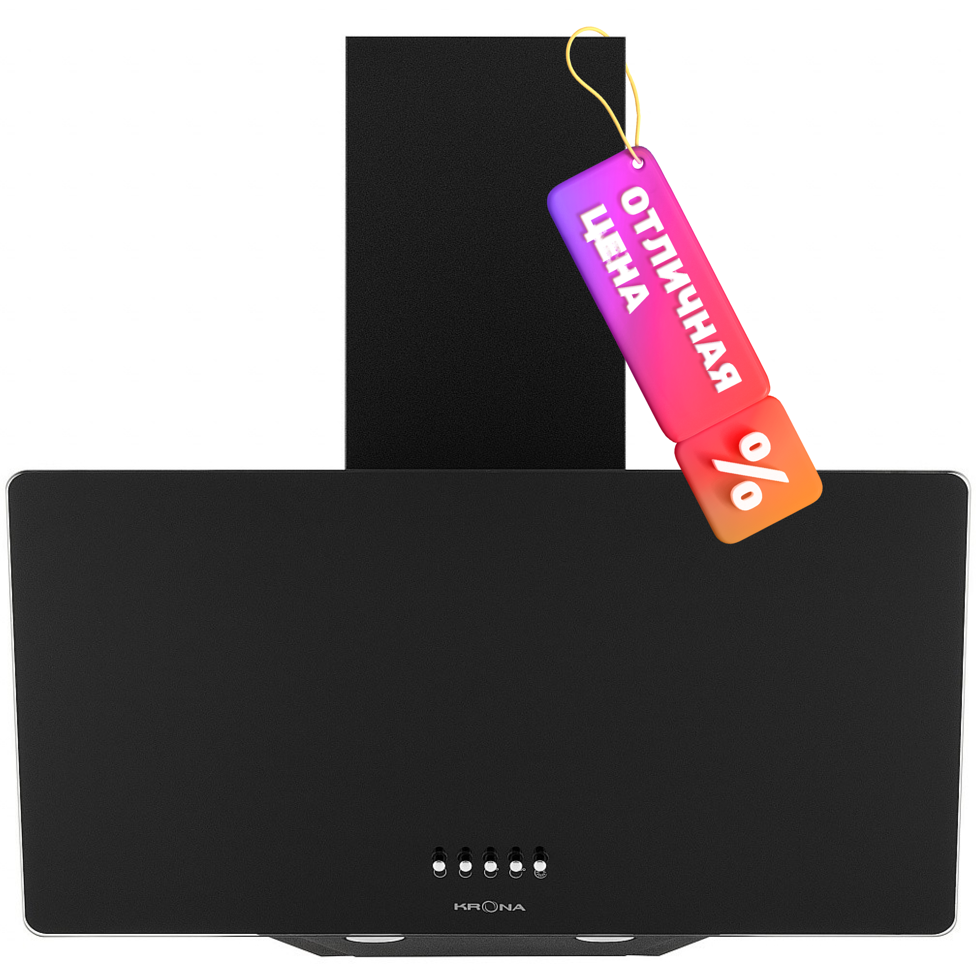 Покупка товаров в Беларуси, рассрочка, кредит, лизинг, оплата частями на platipotom.by, удобная доставка - фото вытяжка наклонная krona polly 600 pb / 00002361 (черный) 