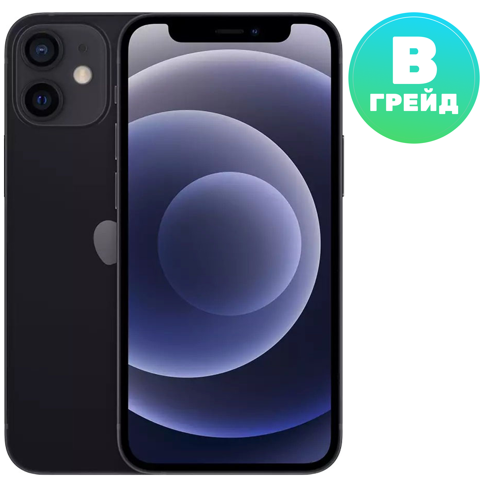 Покупка товаров в Беларуси, рассрочка, кредит, лизинг, оплата частями на platipotom.by, удобная доставка - фото смартфон восстановленный apple iphone 12 mini 256gb flip грейд b (черный) 