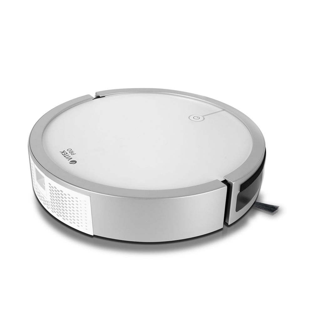 Покупка товаров в Беларуси, рассрочка, кредит, лизинг, оплата частями на platipotom.by, удобная доставка - фото робот-пылесос vitek vt-1804 (белый/серый) 