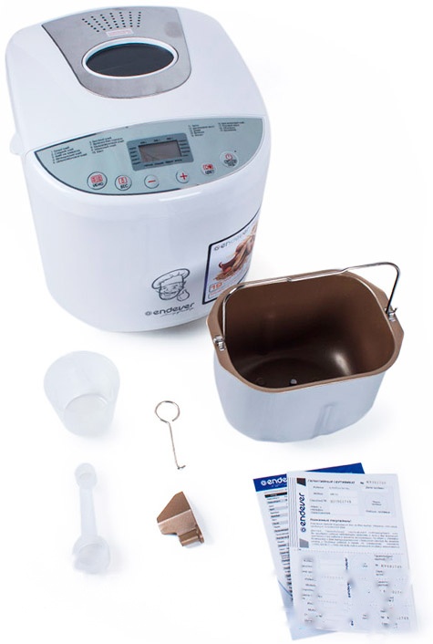 Покупка товаров в Беларуси, рассрочка, кредит, лизинг, оплата частями на platipotom.by, удобная доставка - фото хлебопечка endever skyline mb-51 (белый) 