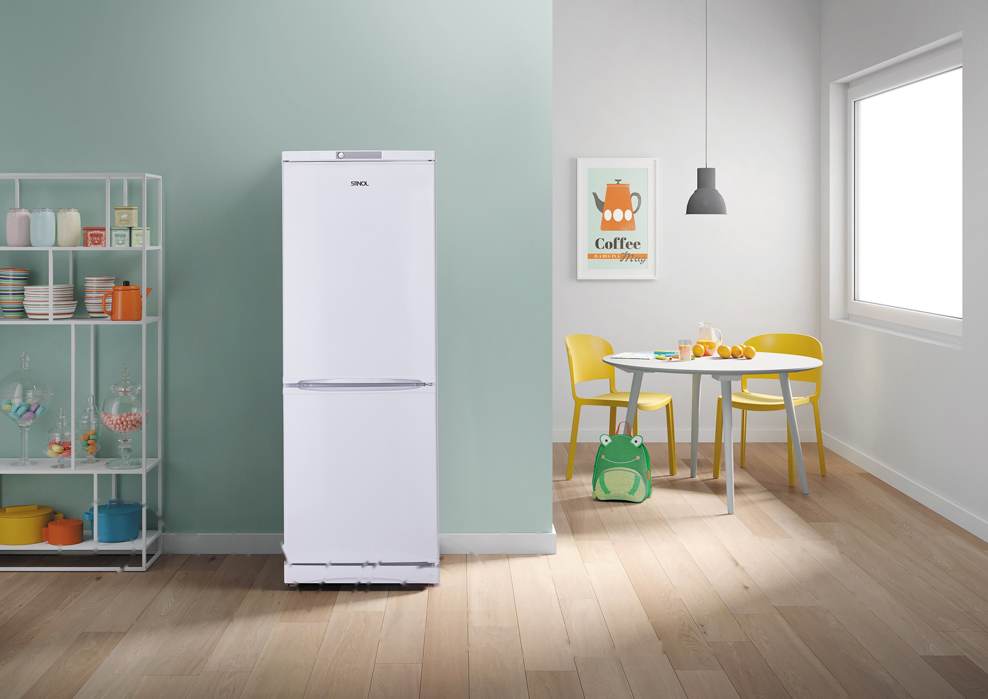 Покупка товаров в Беларуси, рассрочка, кредит, лизинг, оплата частями на platipotom.by, удобная доставка - фото холодильник с морозильником stinol sts 167 