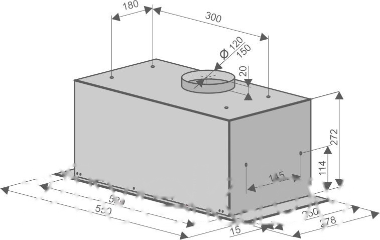 Покупка товаров в Беларуси, рассрочка, кредит, лизинг, оплата частями на platipotom.by, удобная доставка - фото вытяжка скрытая konigin checkbox 60 (белый) 