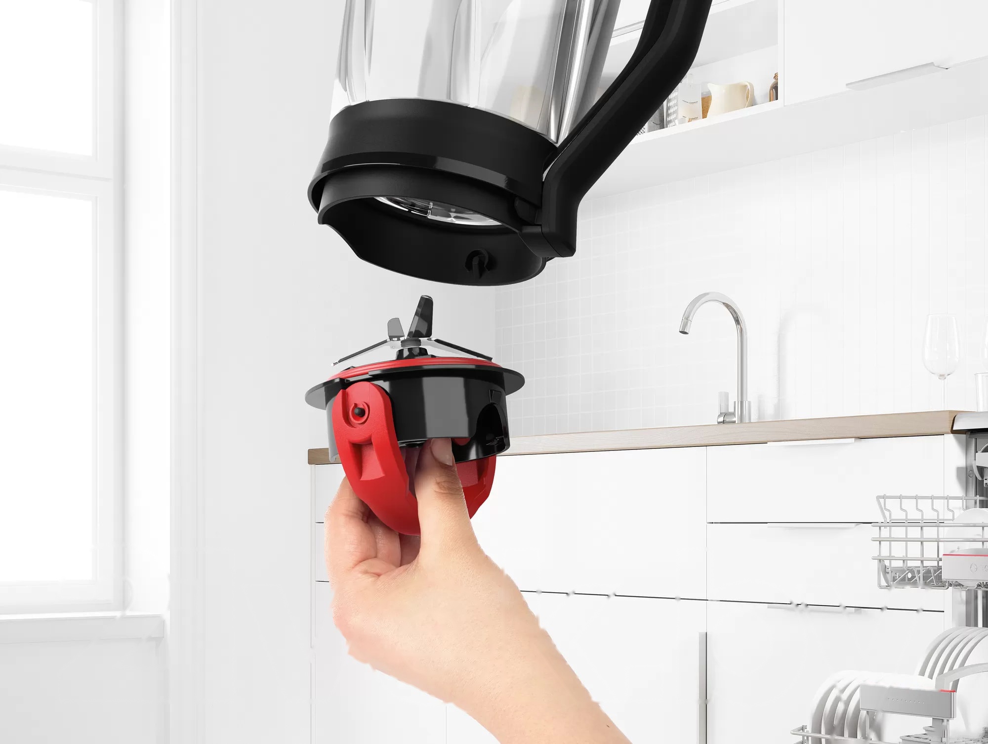 Покупка товаров в Беларуси, рассрочка, кредит, лизинг, оплата частями на platipotom.by, удобная доставка - фото блендер стационарный bosch vitapower serie 4 mmb6172s (серебристый) 