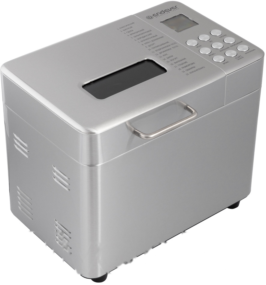 Покупка товаров в Беларуси, рассрочка, кредит, лизинг, оплата частями на platipotom.by, удобная доставка - фото хлебопечка endever skyline mb-62 (сталь) 