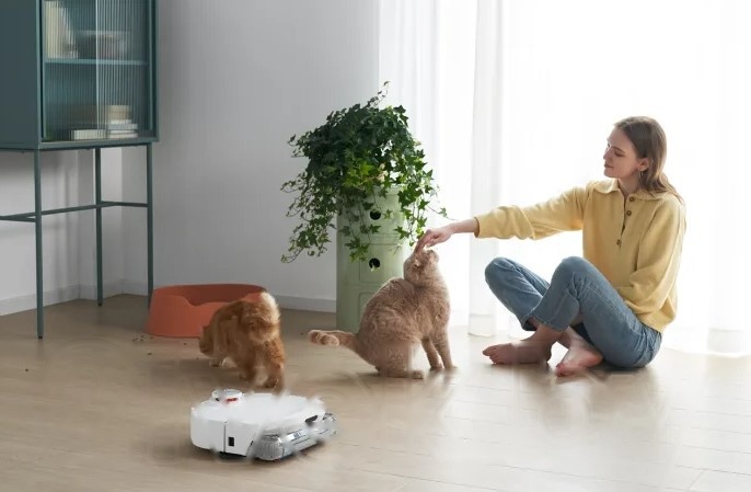 Покупка товаров в Беларуси, рассрочка, кредит, лизинг, оплата частями на platipotom.by, удобная доставка - фото робот-пылесос smartmi vortexwave robot vacuum cleaner / znxdjqr01zm 