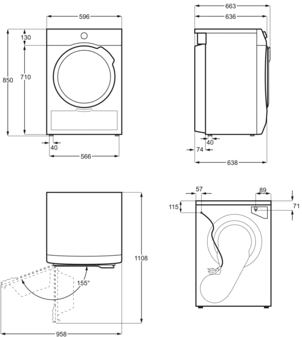 Покупка товаров в Беларуси, рассрочка, кредит, лизинг, оплата частями на platipotom.by, удобная доставка - фото сушильная машина aeg tr838p4e 