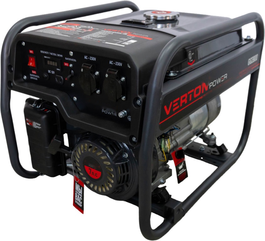 Покупка товаров в Беларуси, рассрочка, кредит, лизинг, оплата частями на platipotom.by, удобная доставка - фото бензиновый генератор verton power gg3900 / 01.15815.15817 
