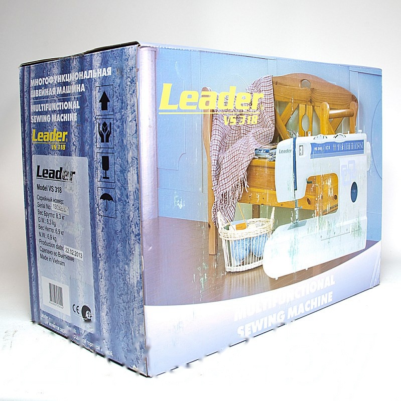 Покупка товаров в Беларуси, рассрочка, кредит, лизинг, оплата частями на platipotom.by, удобная доставка - фото швейная машина leader vs 318 
