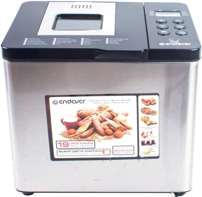 Покупка товаров в Беларуси, рассрочка, кредит, лизинг, оплата частями на platipotom.by, удобная доставка - фото хлебопечка endever skyline mb-54 (сталь) 