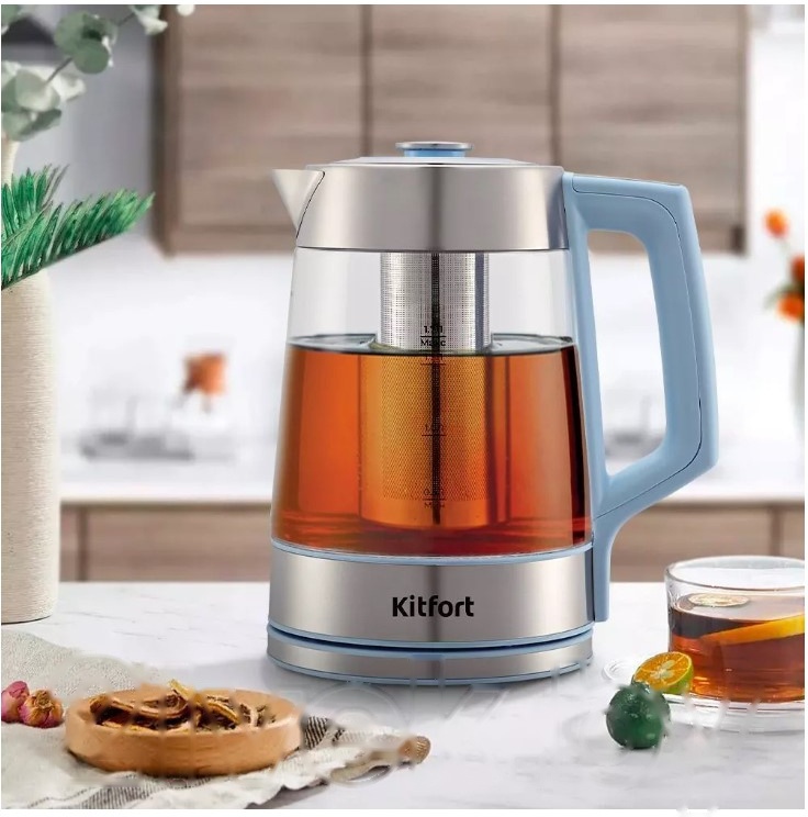 Покупка товаров в Беларуси, рассрочка, кредит, лизинг, оплата частями на platipotom.by, удобная доставка - фото электрочайник kitfort kt-6617 