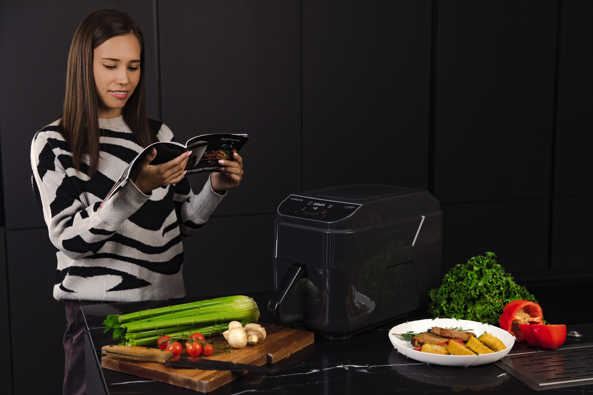 Покупка товаров в Беларуси, рассрочка, кредит, лизинг, оплата частями на platipotom.by, удобная доставка - фото аэрогриль garlyn ag-1500 