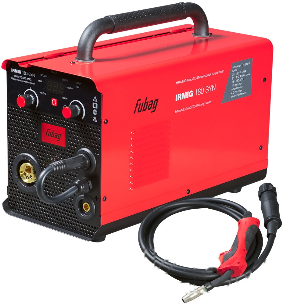 Покупка товаров в Беларуси, рассрочка, кредит, лизинг, оплата частями на platipotom.by, удобная доставка - фото полуавтомат сварочный fubag irmig 180 syn с горелкой / 41383 
