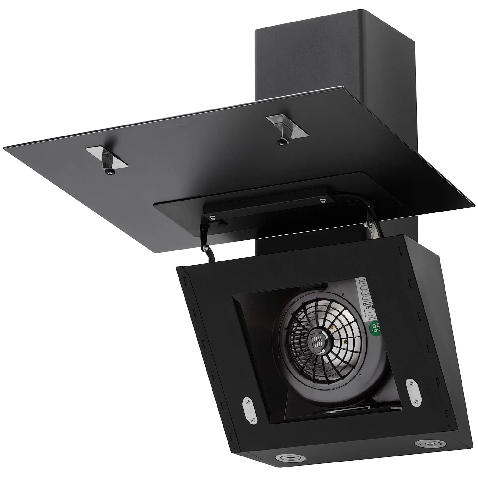 Покупка товаров в Беларуси, рассрочка, кредит, лизинг, оплата частями на platipotom.by, удобная доставка - фото вытяжка наклонная krona belinda 600 black sgc / ка-00008253 