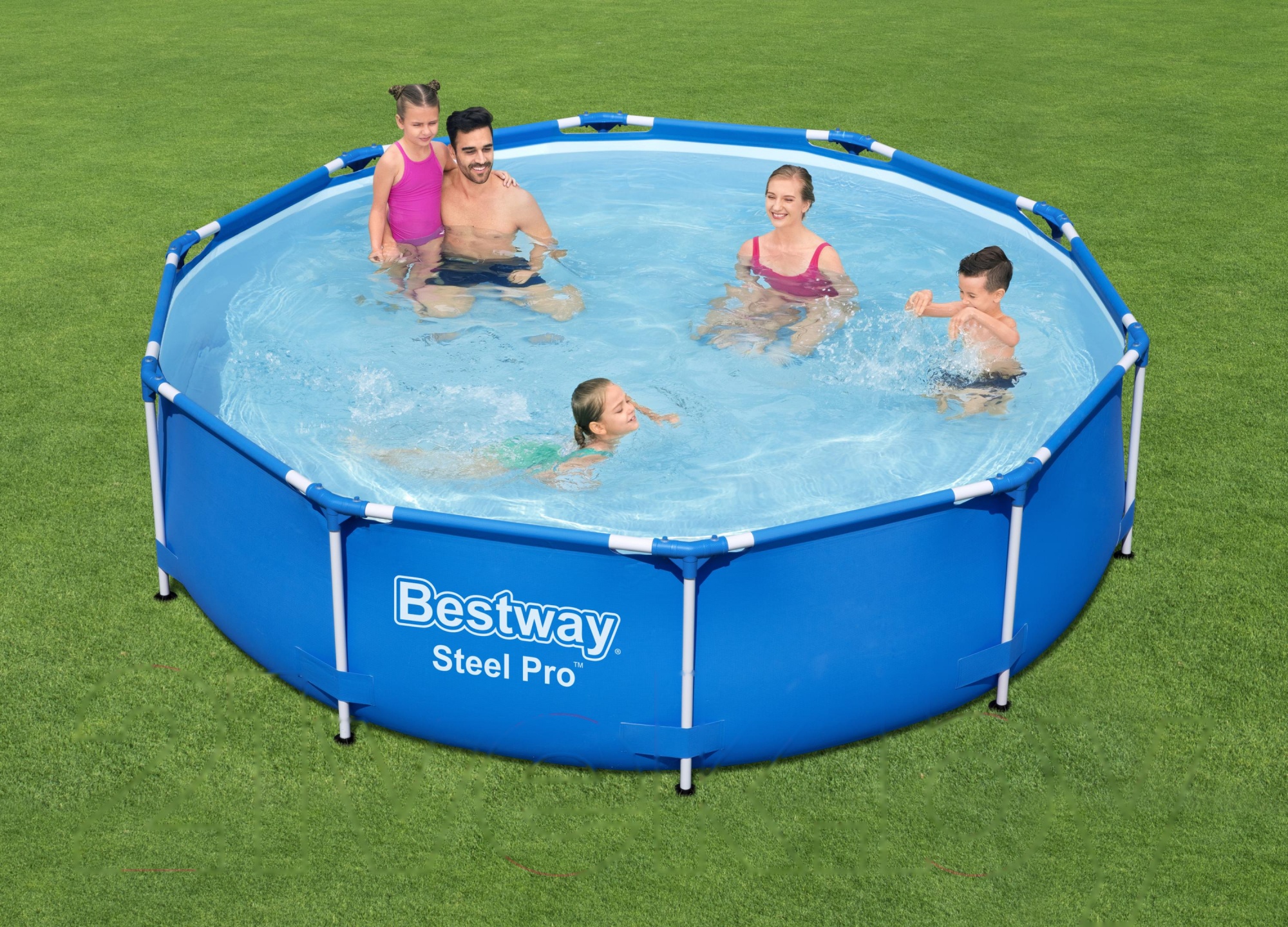 Покупка товаров в Беларуси, рассрочка, кредит, лизинг, оплата частями на platipotom.by, удобная доставка - фото каркасный бассейн bestway steel pro 56677 