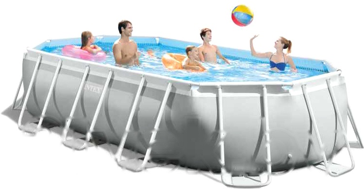 Покупка товаров в Беларуси, рассрочка, кредит, лизинг, оплата частями на platipotom.by, удобная доставка - фото каркасный бассейн intex prism frame / 26796 (503x274x122) 