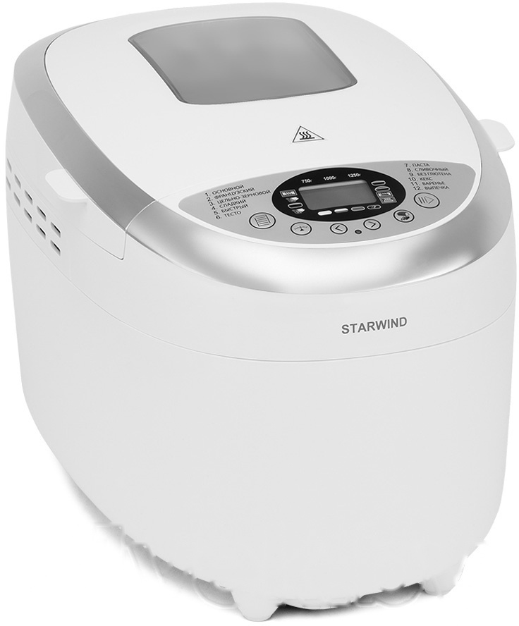 Покупка товаров в Беларуси, рассрочка, кредит, лизинг, оплата частями на platipotom.by, удобная доставка - фото хлебопечка starwind sbmm1224 (белый) 