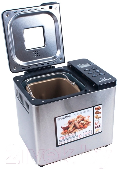 Покупка товаров в Беларуси, рассрочка, кредит, лизинг, оплата частями на platipotom.by, удобная доставка - фото хлебопечка endever skyline mb-54 (сталь) 
