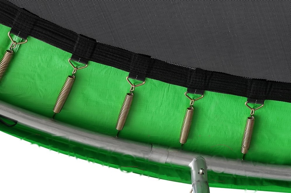 Покупка товаров в Беларуси, рассрочка, кредит, лизинг, оплата частями на platipotom.by, удобная доставка - фото батут happy jump pro 12ft с внешней сеткой и лестницей (374см) 