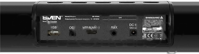 Покупка товаров в Беларуси, рассрочка, кредит, лизинг, оплата частями на platipotom.by, удобная доставка - фото звуковая панель (саундбар) sven sb-2150a 