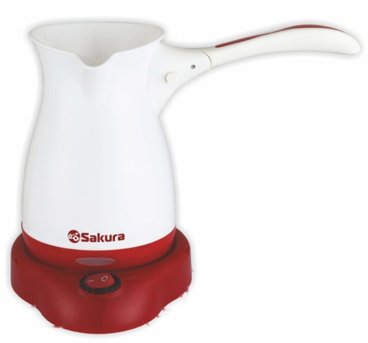 Покупка товаров в Беларуси, рассрочка, кредит, лизинг, оплата частями на platipotom.by, удобная доставка - фото турка электрическая sakura sa-6111wr (белый/красный) 