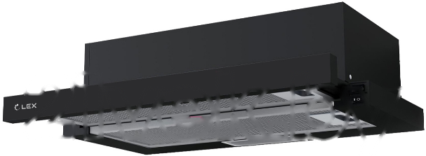 Покупка товаров в Беларуси, рассрочка, кредит, лизинг, оплата частями на platipotom.by, удобная доставка - фото вытяжка телескопическая lex hubble 50 / chat000084 (черный) 