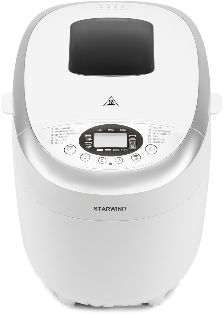 Покупка товаров в Беларуси, рассрочка, кредит, лизинг, оплата частями на platipotom.by, удобная доставка - фото хлебопечка starwind sbmm1224 (белый) 