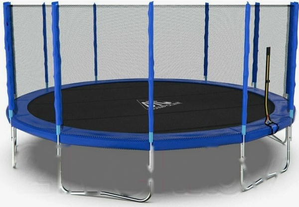 Покупка товаров в Беларуси, рассрочка, кредит, лизинг, оплата частями на platipotom.by, удобная доставка - фото батут no brand с сеткой и лестницей / it106861*2к 