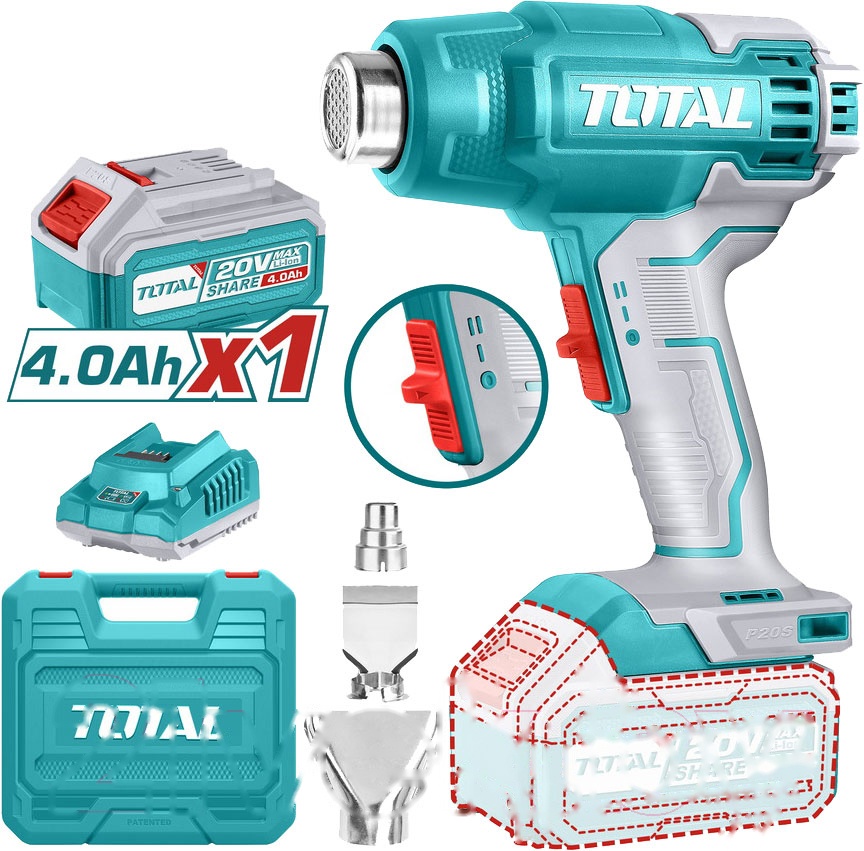 Покупка товаров в Беларуси, рассрочка, кредит, лизинг, оплата частями на platipotom.by, удобная доставка - фото строительный фен total tbli20025 