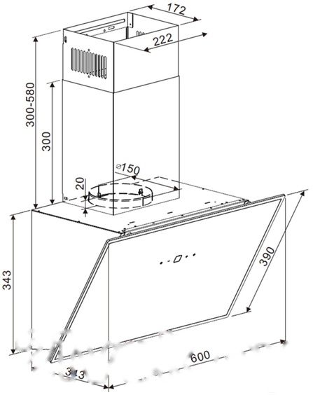 Покупка товаров в Беларуси, рассрочка, кредит, лизинг, оплата частями на platipotom.by, удобная доставка - фото вытяжка наклонная maunfeld eagle 850 60 (белое стекло) 