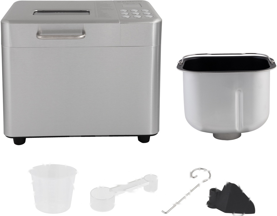 Покупка товаров в Беларуси, рассрочка, кредит, лизинг, оплата частями на platipotom.by, удобная доставка - фото хлебопечка endever skyline mb-62 (сталь) 