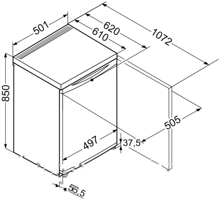 Покупка товаров в Беларуси, рассрочка, кредит, лизинг, оплата частями на platipotom.by, удобная доставка - фото холодильник с морозильником liebherr t 1404 