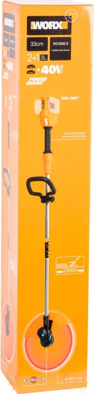 Покупка товаров в Беларуси, рассрочка, кредит, лизинг, оплата частями на platipotom.by, удобная доставка - фото триммер аккумуляторный worx wg183e.9 