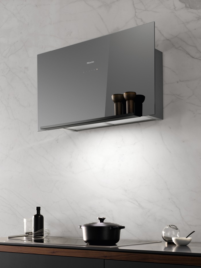 Покупка товаров в Беларуси, рассрочка, кредит, лизинг, оплата частями на platipotom.by, удобная доставка - фото вытяжка наклонная miele da 9092 w screen grgr / 28909260d (графитовый серый) 