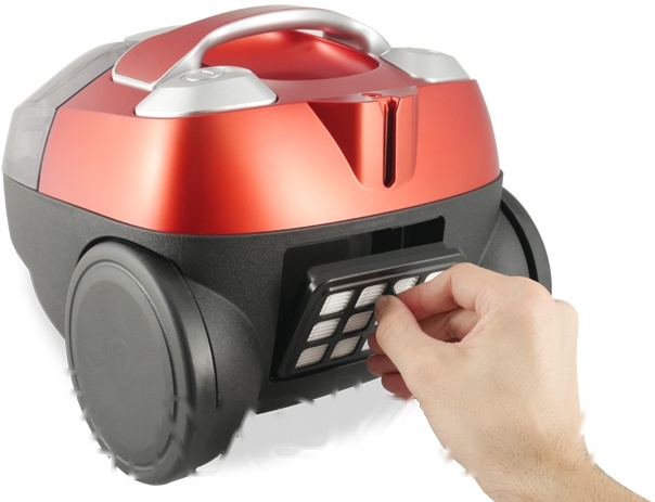 Покупка товаров в Беларуси, рассрочка, кредит, лизинг, оплата частями на platipotom.by, удобная доставка - фото пылесос centek ct-2535 (красный/черный) 