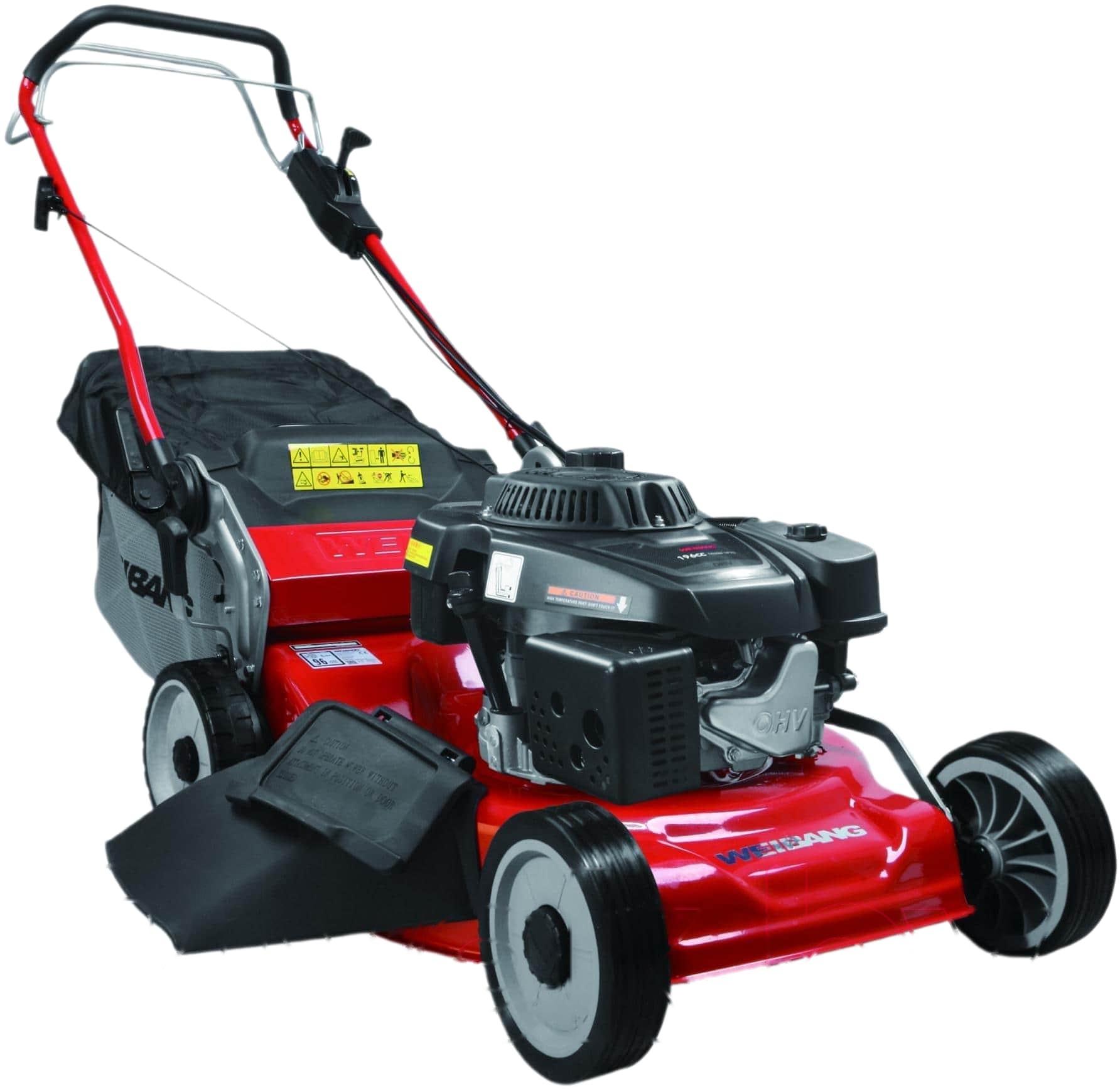 Покупка товаров в Беларуси, рассрочка, кредит, лизинг, оплата частями на platipotom.by, удобная доставка - фото газонокосилка бензиновая weibang wb537slc 3in1 