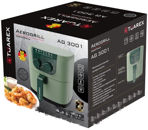 Покупка товаров в Беларуси, рассрочка, кредит, лизинг, оплата частями на platipotom.by, удобная доставка - фото аэрогриль tuarex 3001 (фисташковый) 