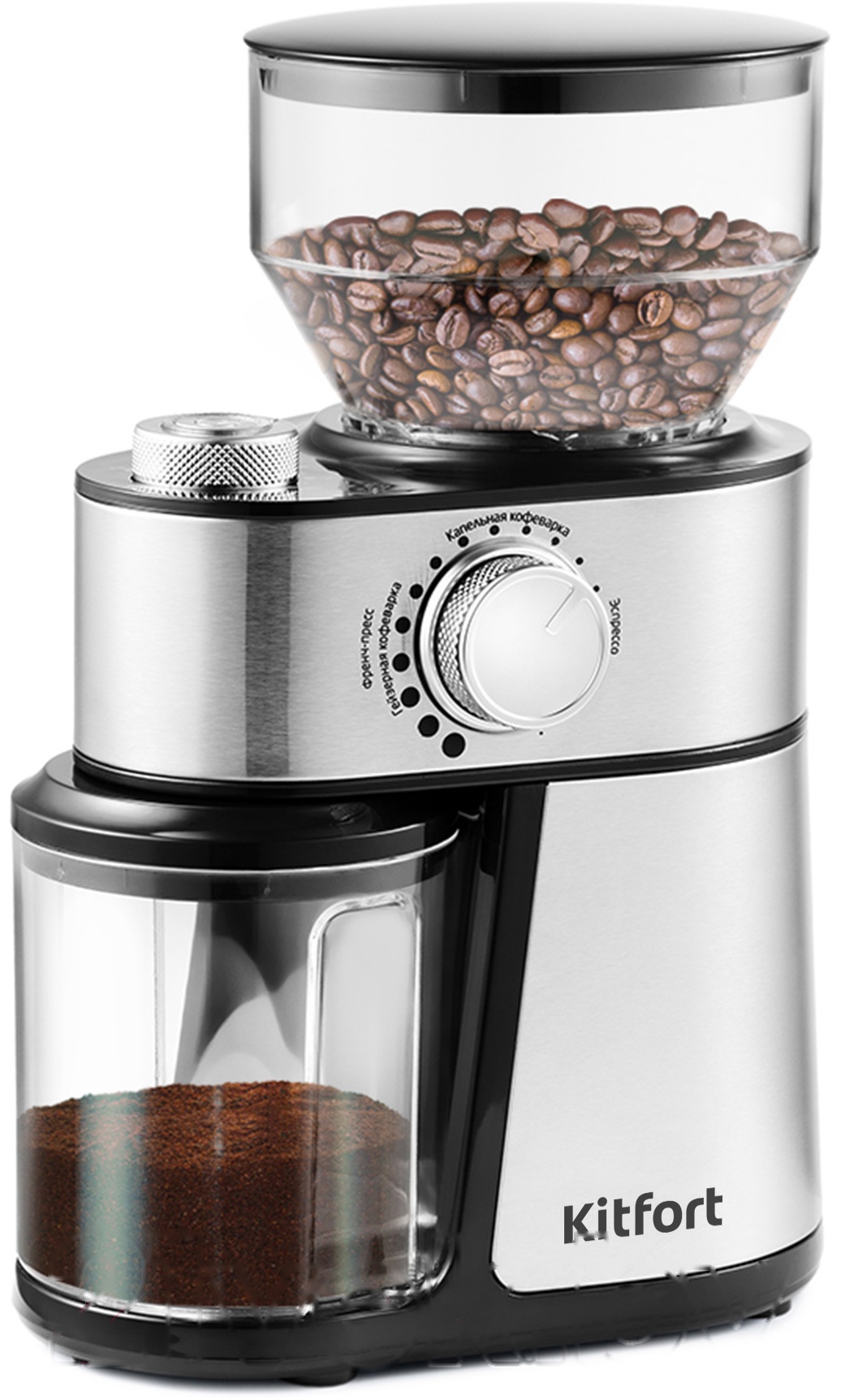 Покупка товаров в Беларуси, рассрочка, кредит, лизинг, оплата частями на platipotom.by, удобная доставка - фото кофемолка kitfort kt-717 
