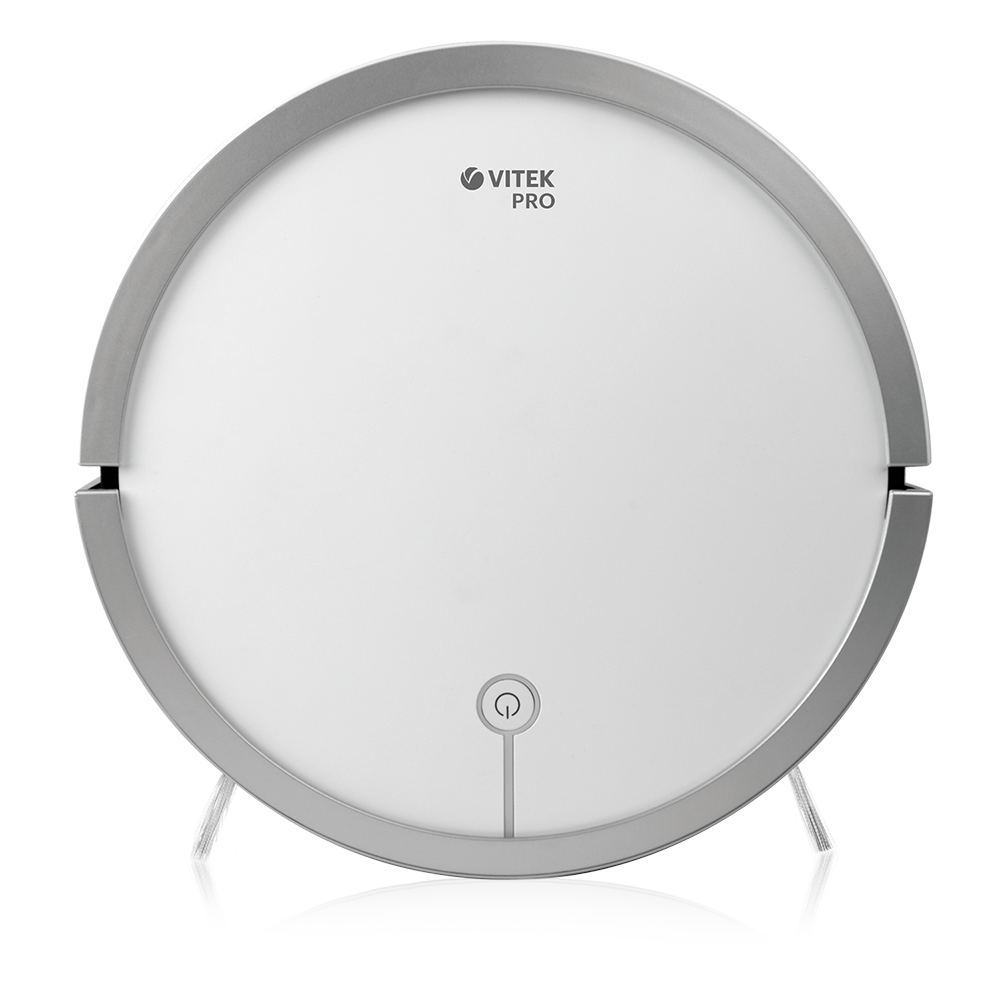 Покупка товаров в Беларуси, рассрочка, кредит, лизинг, оплата частями на platipotom.by, удобная доставка - фото робот-пылесос vitek vt-1804 (белый/серый) 