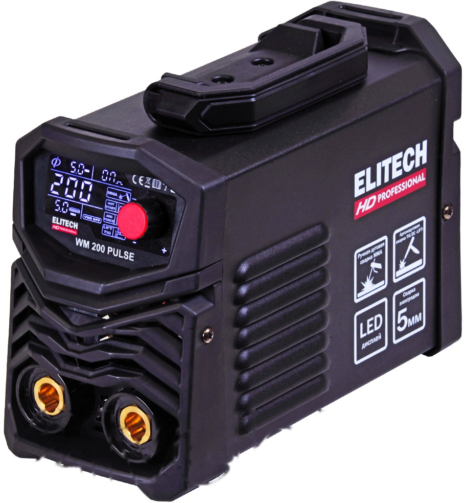 Покупка товаров в Беларуси, рассрочка, кредит, лизинг, оплата частями на platipotom.by, удобная доставка - фото инвертор сварочный elitech wm 200 pulse / 204466 