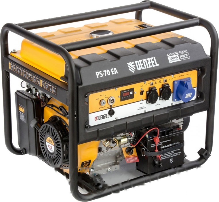 Покупка товаров в Беларуси, рассрочка, кредит, лизинг, оплата частями на platipotom.by, удобная доставка - фото бензиновый генератор denzel ps 70 ea / 946894 