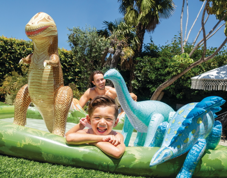 Покупка товаров в Беларуси, рассрочка, кредит, лизинг, оплата частями на platipotom.by, удобная доставка - фото водный игровой центр intex jurassic adventure / 56132 (200х200х36) 