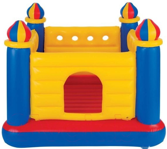 Покупка товаров в Беларуси, рассрочка, кредит, лизинг, оплата частями на platipotom.by, удобная доставка - фото батут надувной детский intex замок / 48259 