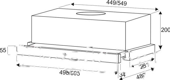 Покупка товаров в Беларуси, рассрочка, кредит, лизинг, оплата частями на platipotom.by, удобная доставка - фото вытяжка телескопическая exiteq ex-1136 