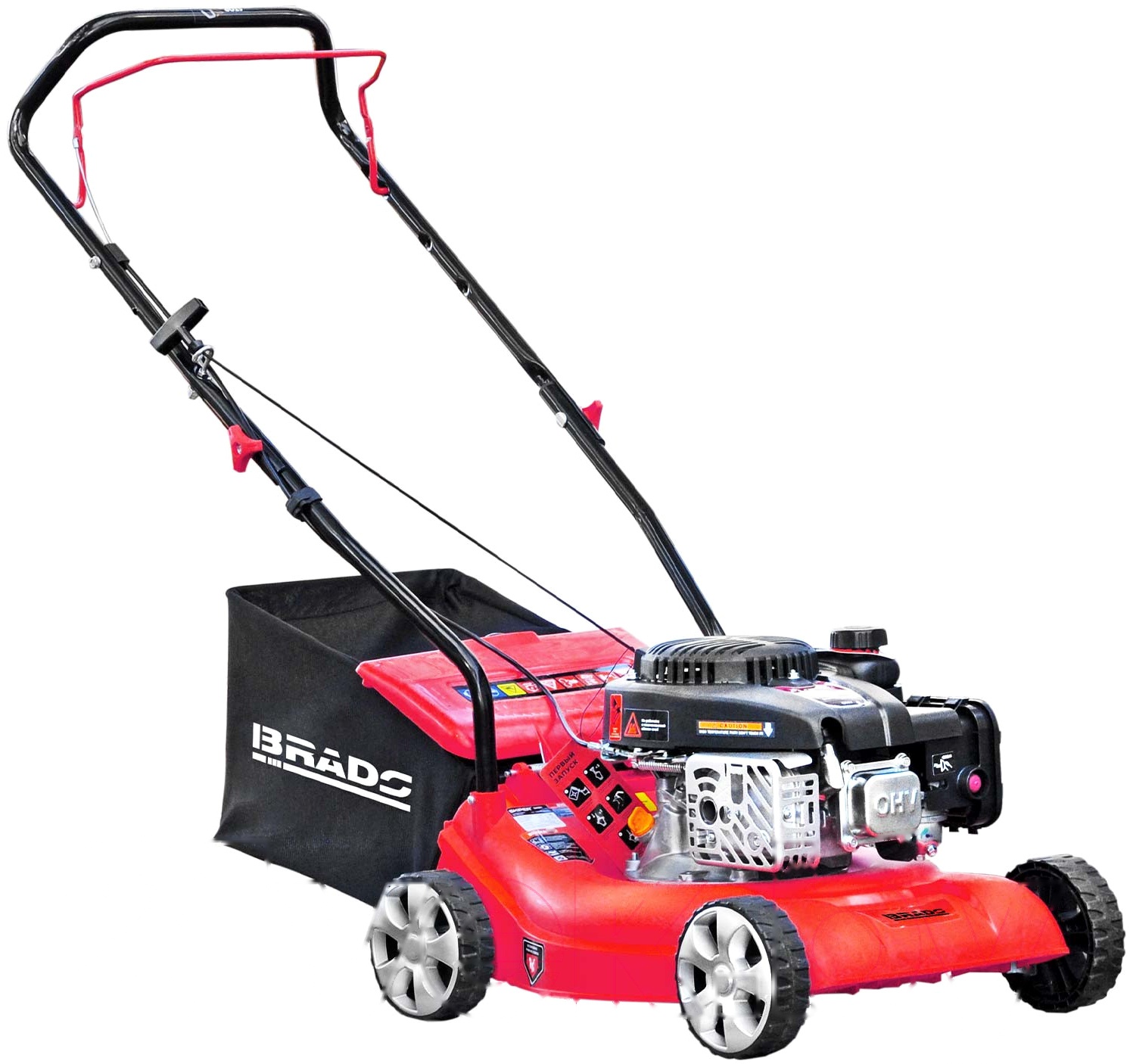 Покупка товаров в Беларуси, рассрочка, кредит, лизинг, оплата частями на platipotom.by, удобная доставка - фото газонокосилка бензиновая brado bl40 